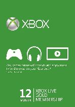 Buy Microsoft Xbox Live 12 Month Gold Membership Card [EU] Game Download