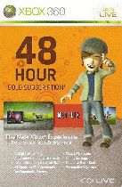 Buy Microsoft Xbox Live 48 Hours Gold Membership Card Game Download